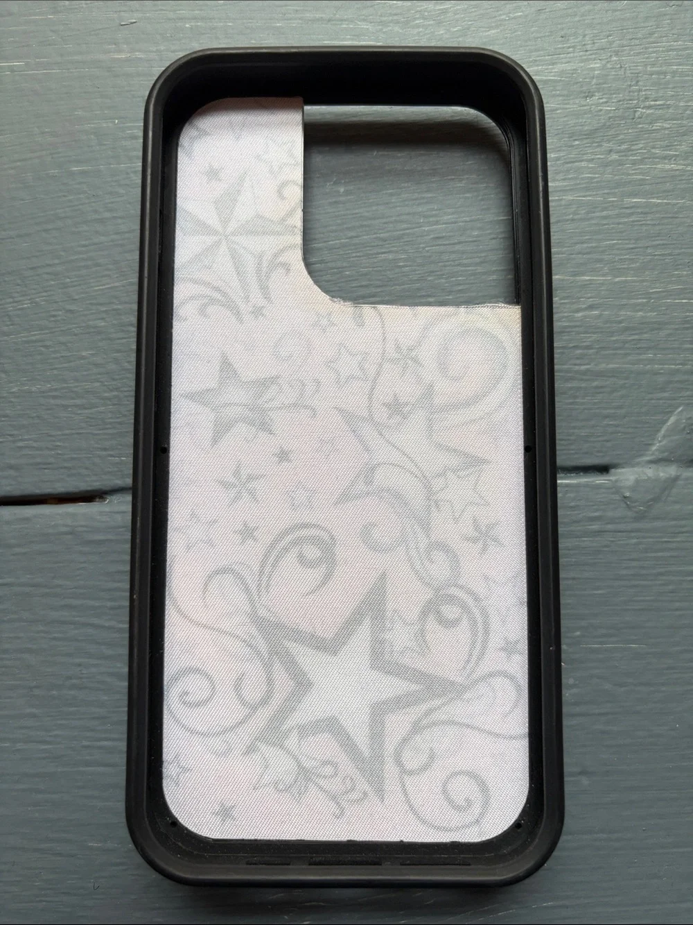 Wildflowers Pink Bubble Grip Phone Case with Patterned Accent